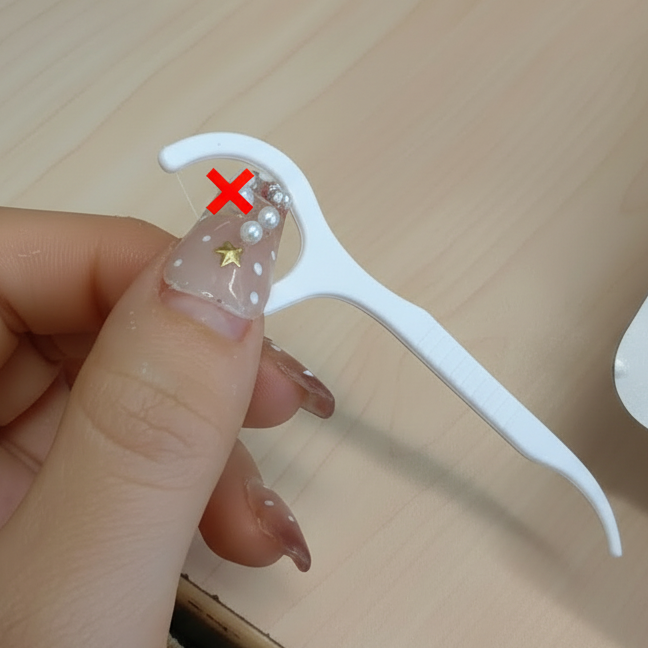 How to remove press-on nails without damage - warm water and oil soak method by MOONLEE