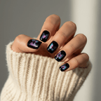 Blackberry Macaron - Press On Nails - MOONLEE