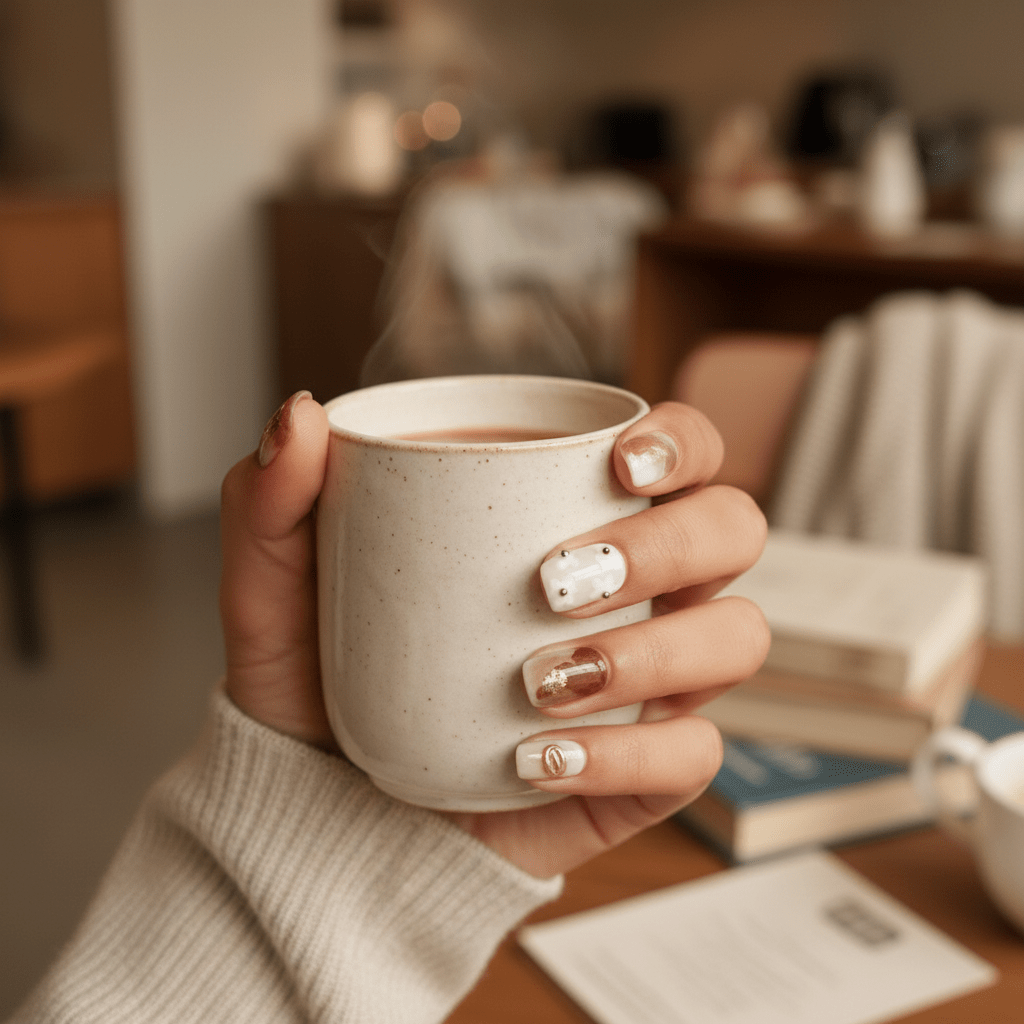 Caramel Torte - Press On Nails - MOONLEE