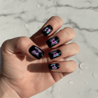 Blackberry Macaron - Press On Nails - MOONLEE