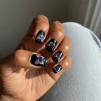 Blackberry Macaron - Press On Nails - MOONLEE