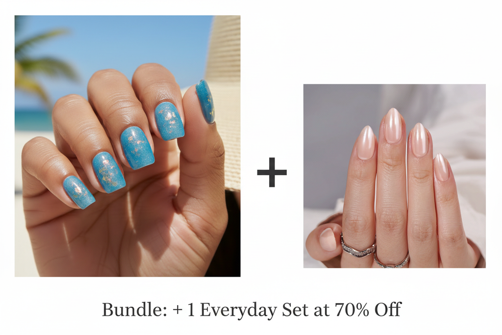 Bundle Poster - Blue Jelly + Pearl Nude v2