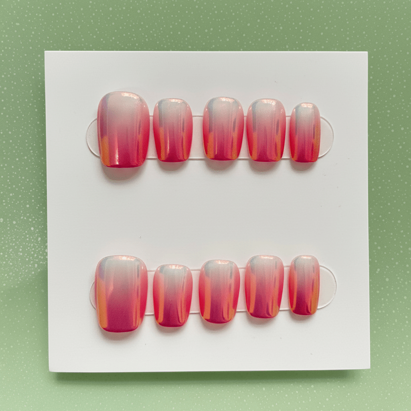 Rose Souffle - Press On Nails - MOONLEE